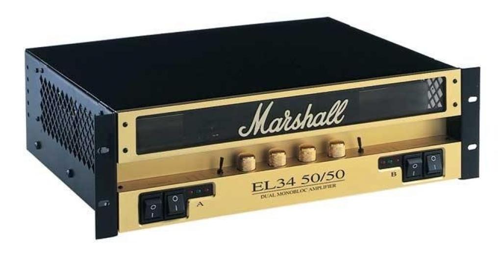 Marshall Cabeçote EL34 50/50