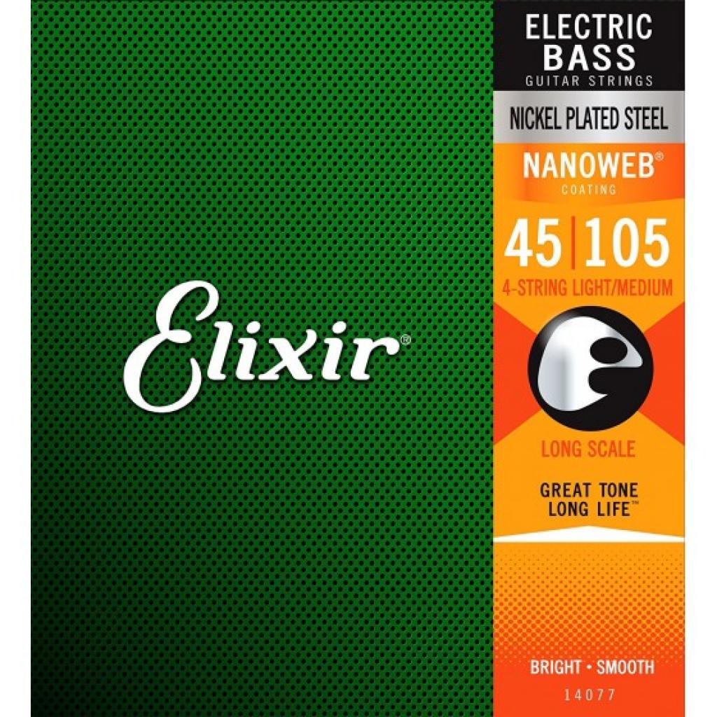 Elixir Bass 4 0.45 -105 (14077) Nickel