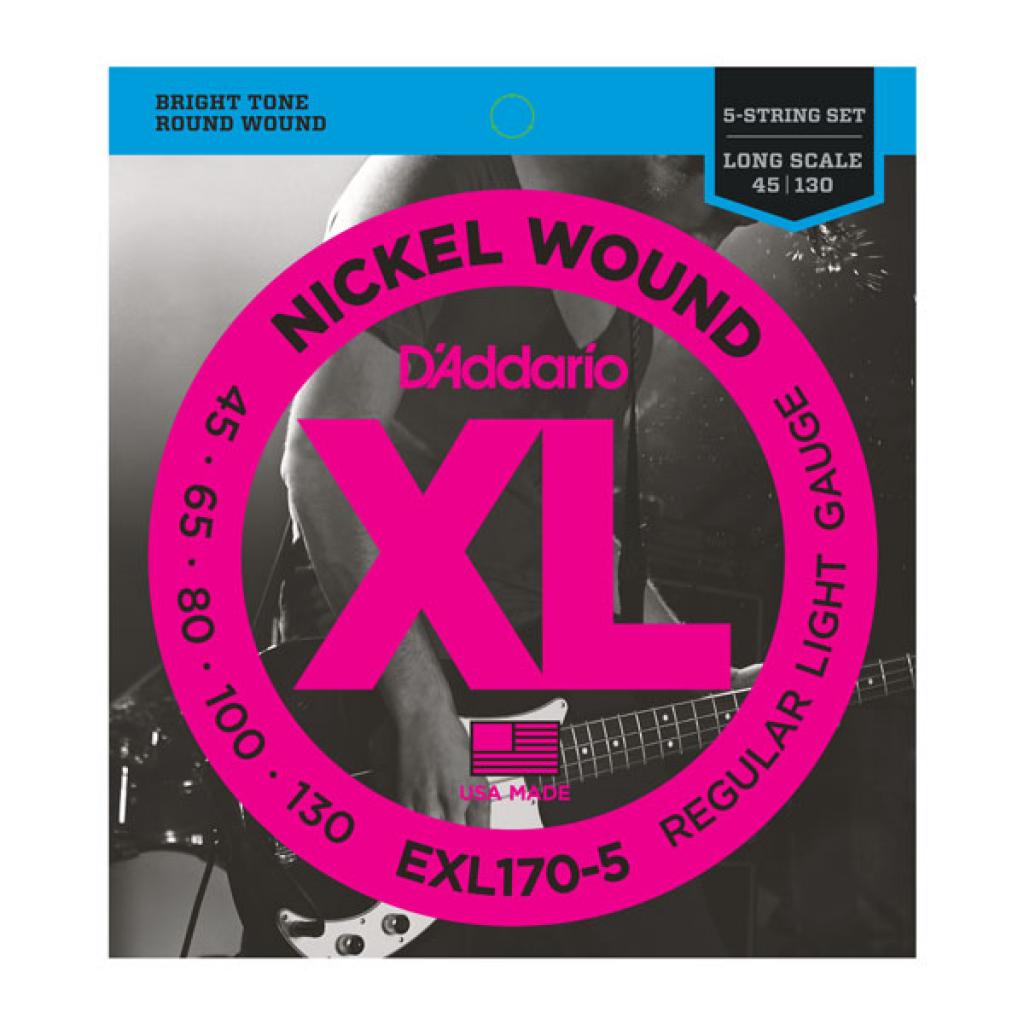 Daddario Exl170 0.45 5 Cordas