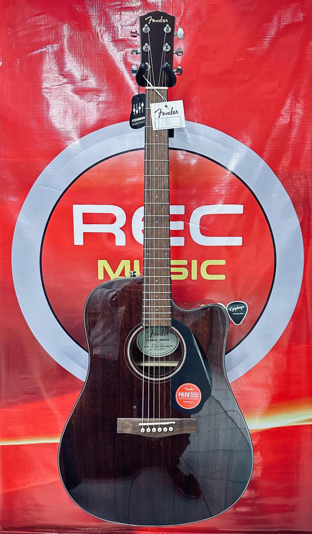 Fender Violao CD60 SCE ALL Mohaogany