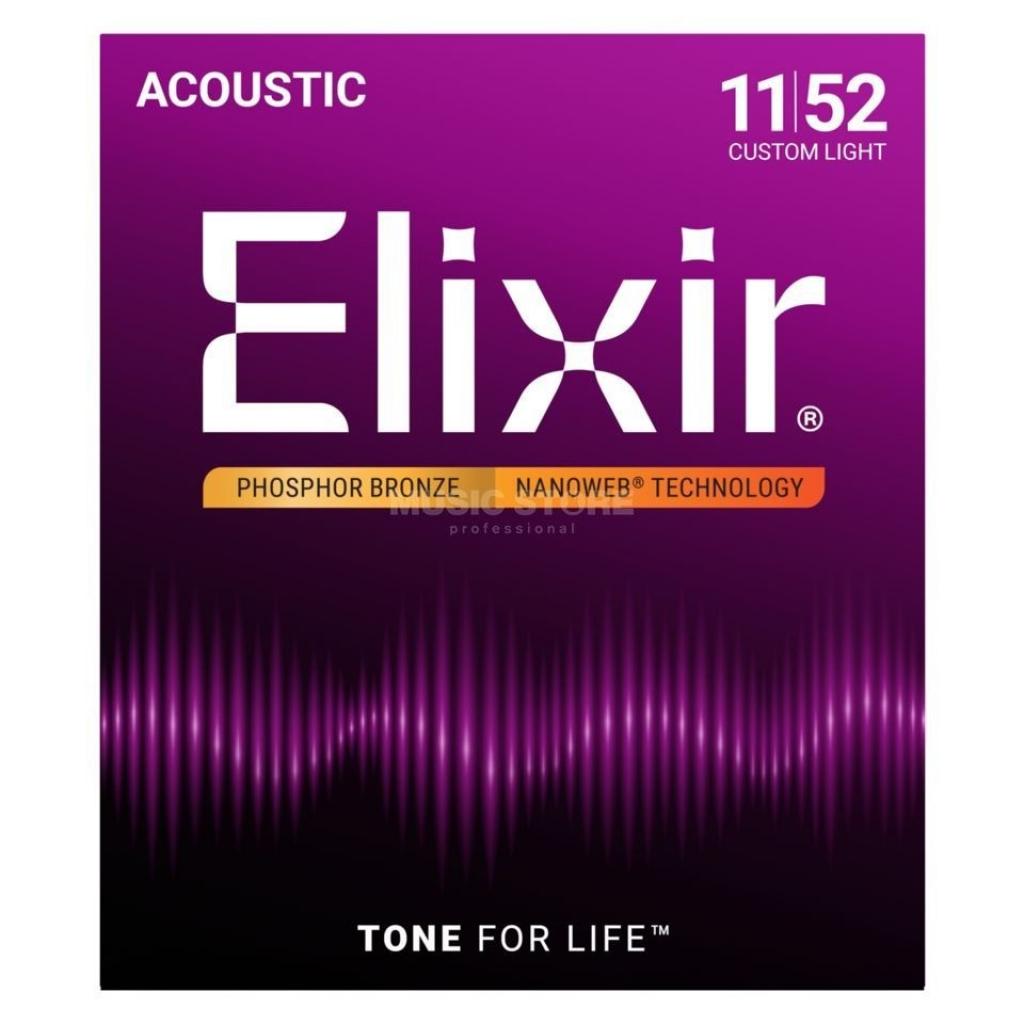 Elixir Viol. Phospor Bronze 0.11 (16027)