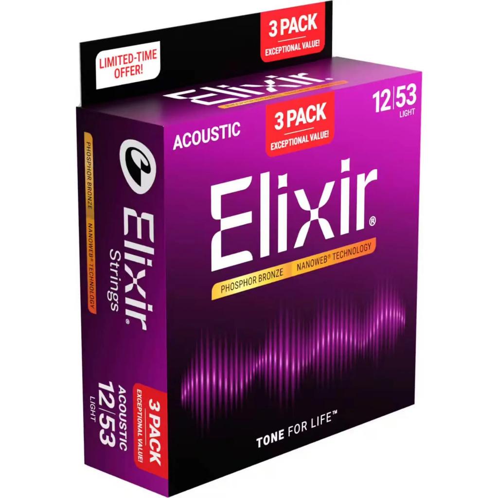 Elixir Pack Viol. 0.12 Nanoweb Phospor B. (16569)