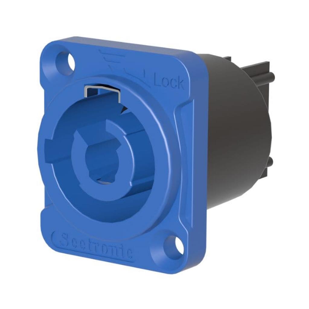 Seetronic SAC 3 MPA Powercon Femea Painel Azul
