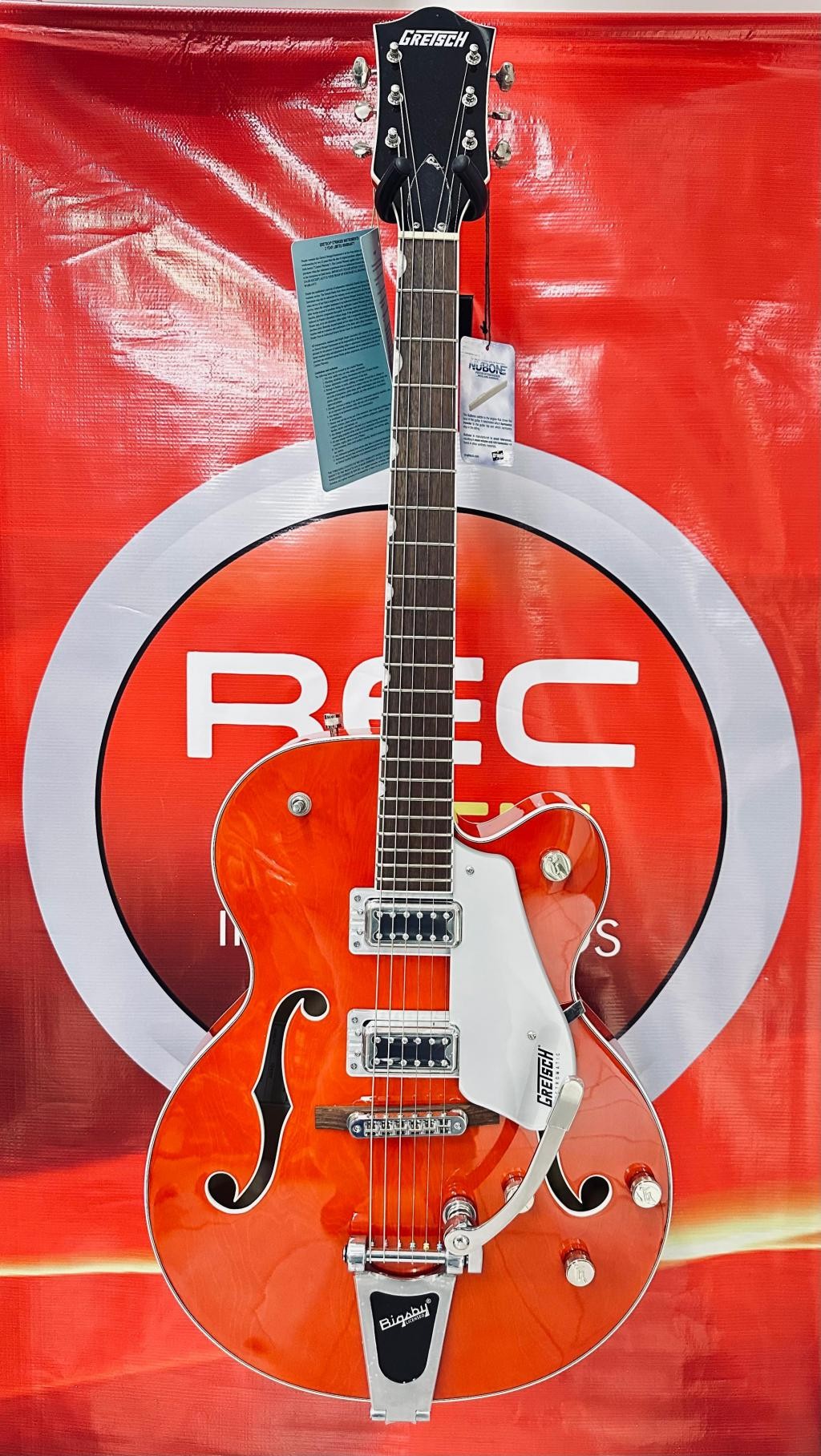 Gretsch G5420t Emtc Clsc HLW Orange St.2506115512