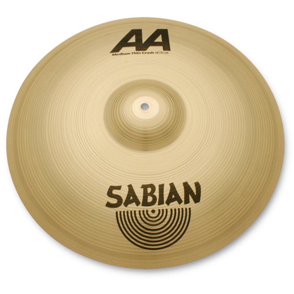 Sabian 16" AA Medium Thin Crash - 21607