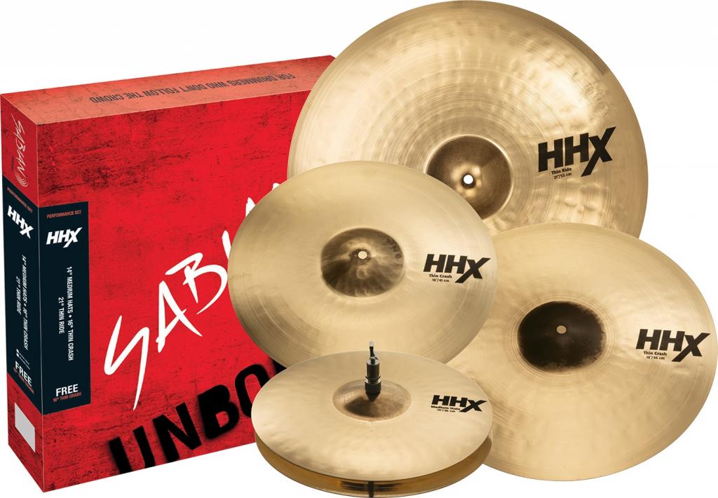 Sabian KIT HHX Perfor. 14"16"18"21" - 15005 Xtmb