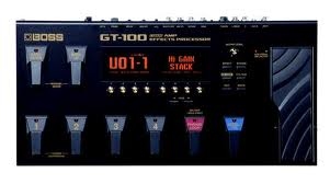 Pedaleira Boss GT100