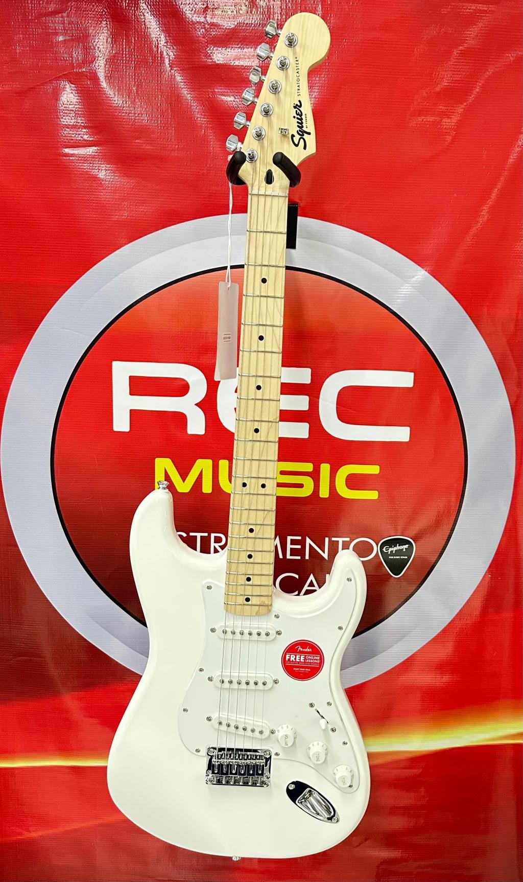 Fender Guit. Squier Sonic Strato HT MN White