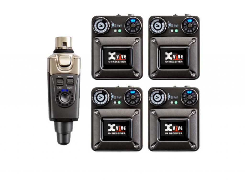 Xvive U4 R4 IN EAR (gris)