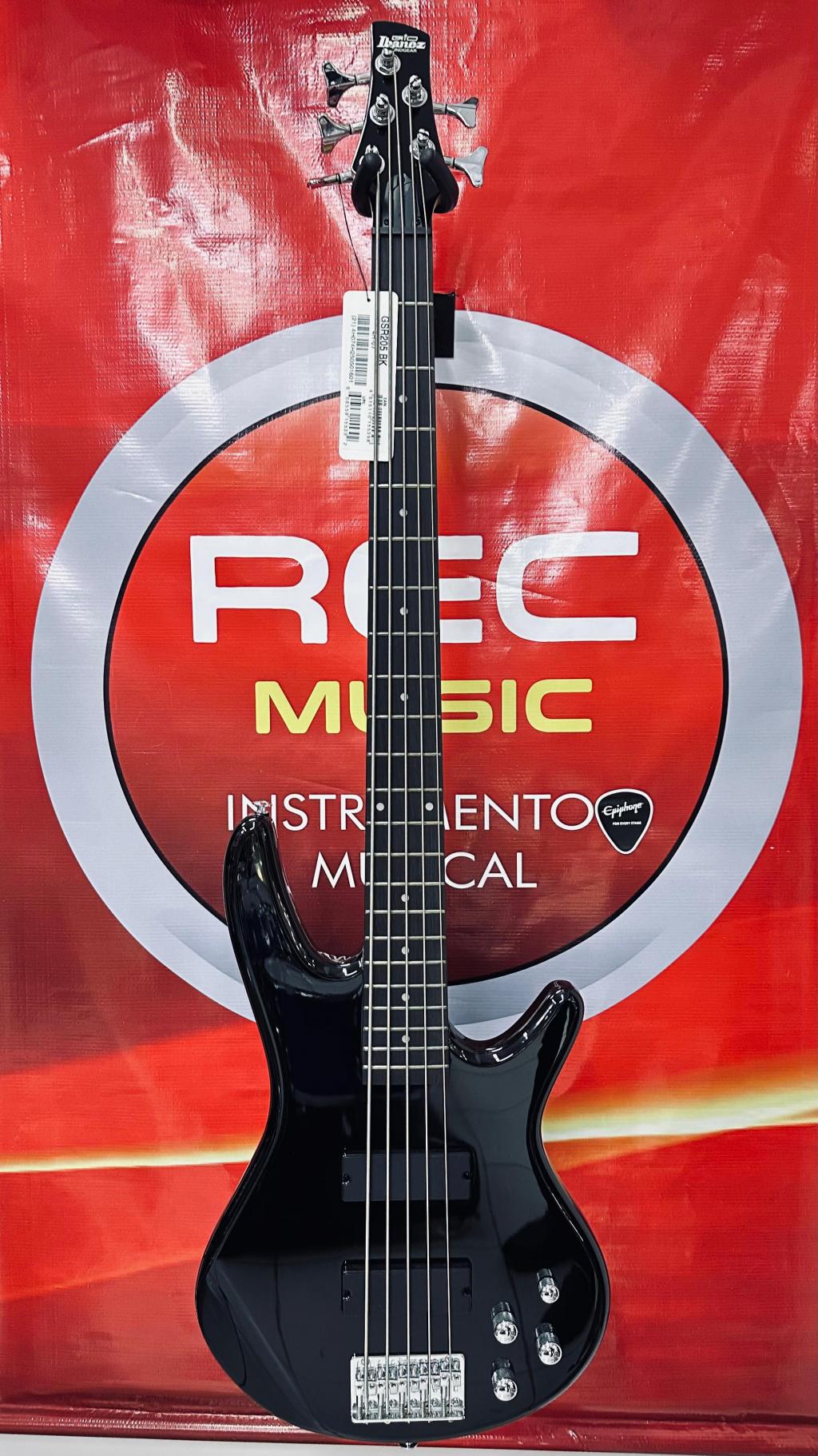 Ibanez Bass Gsr205 BK 5 Cordas