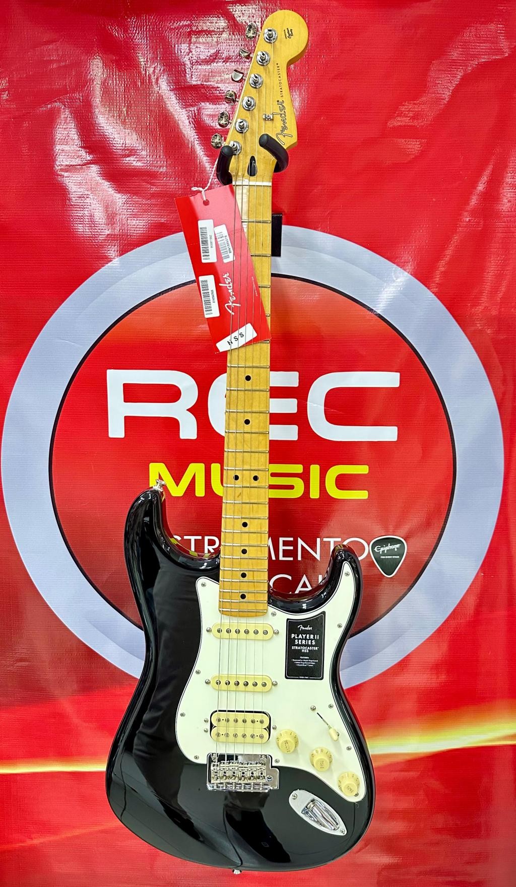 Fender Guit.strato Mex. Playerii HSS BK 0140542506