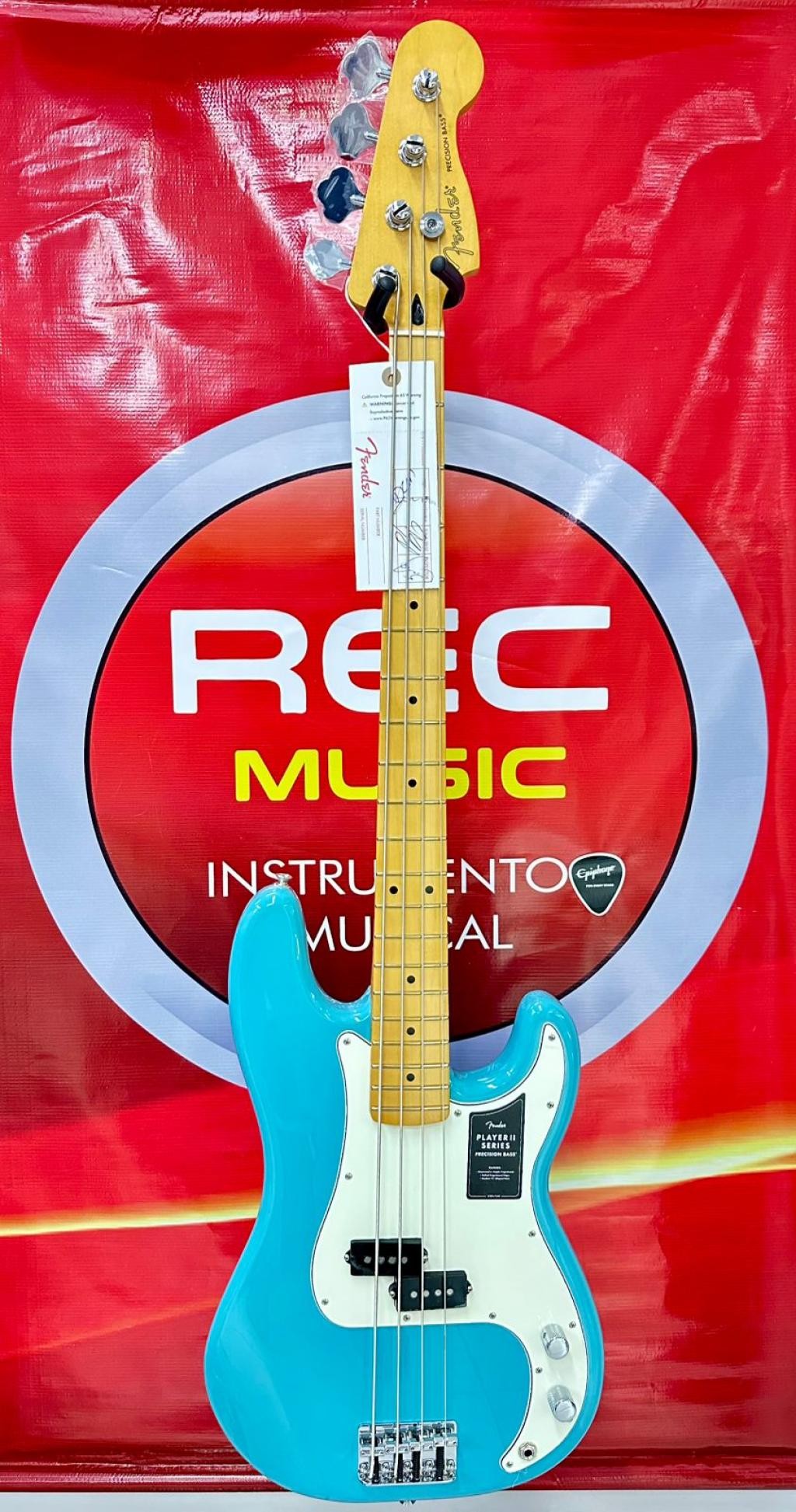 Fender Bass P.bass Mex. Player II AQB 0140472518