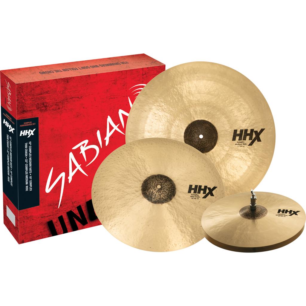 Sabian KIT HHX Complex Perf. 15"19"22" 15005 XCN