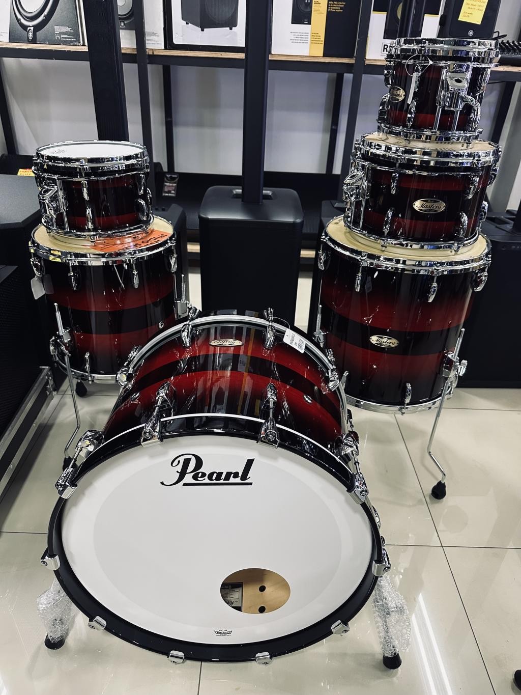 Pearl Bat. Master Maple Pure MP4C 924 XSP-L/C 839 Full
