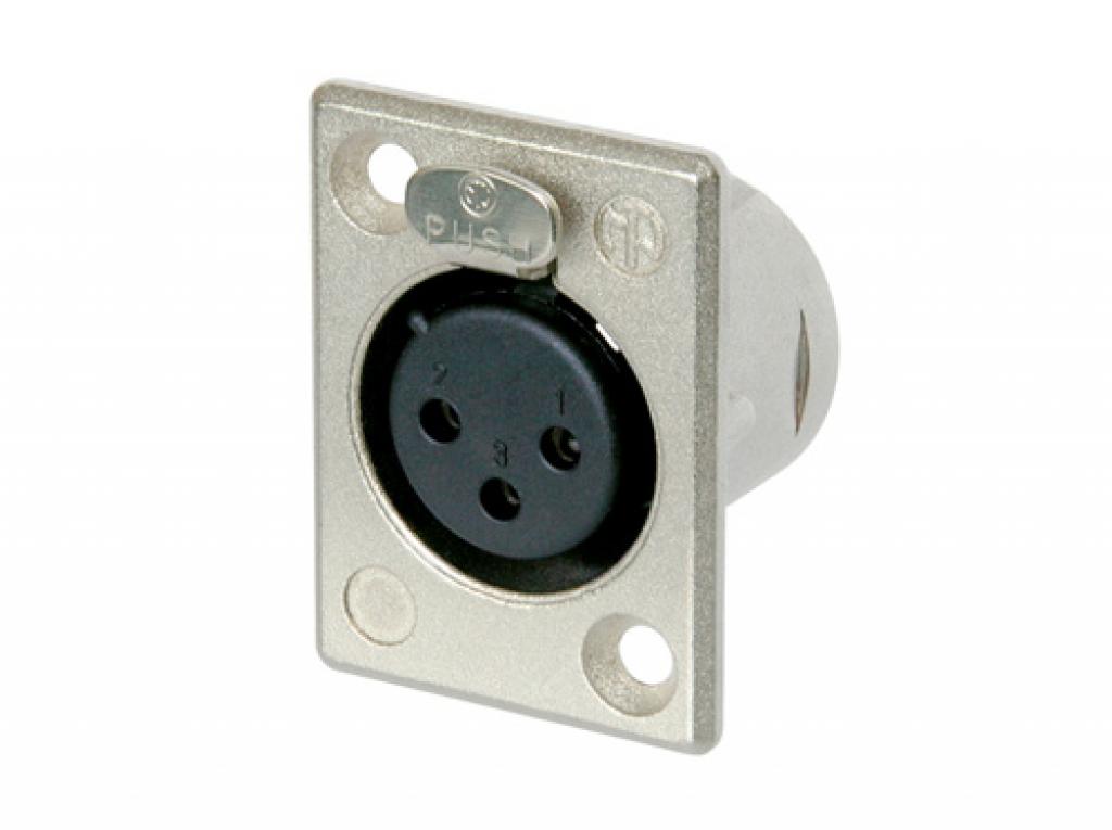 Neutrik NC3 FP1 Painel