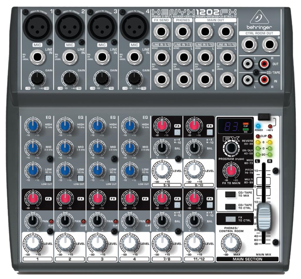 Behringer Xenyx 1202fx