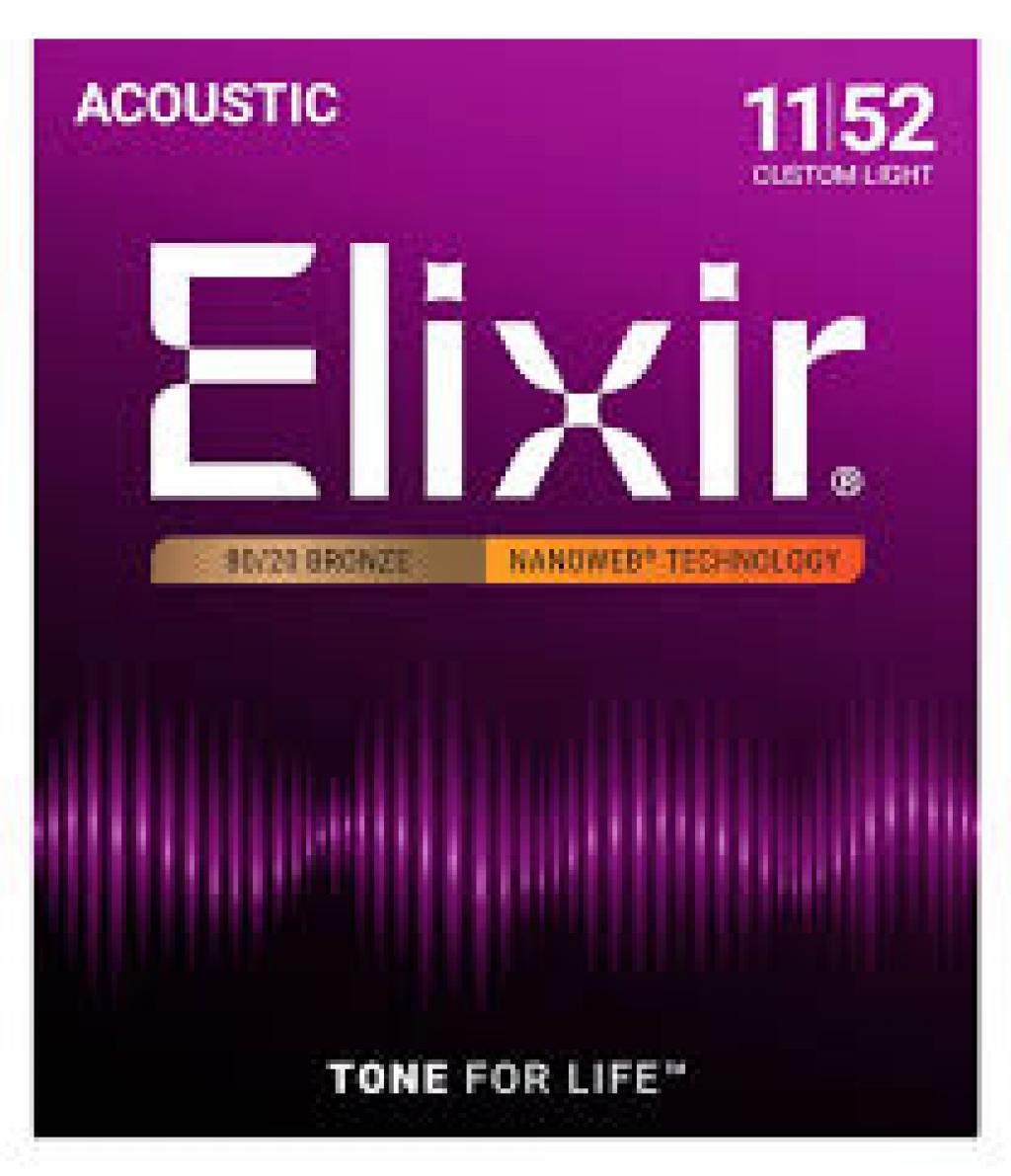 Elixir Viol. Bronze 80/20 0.11 (11027)
