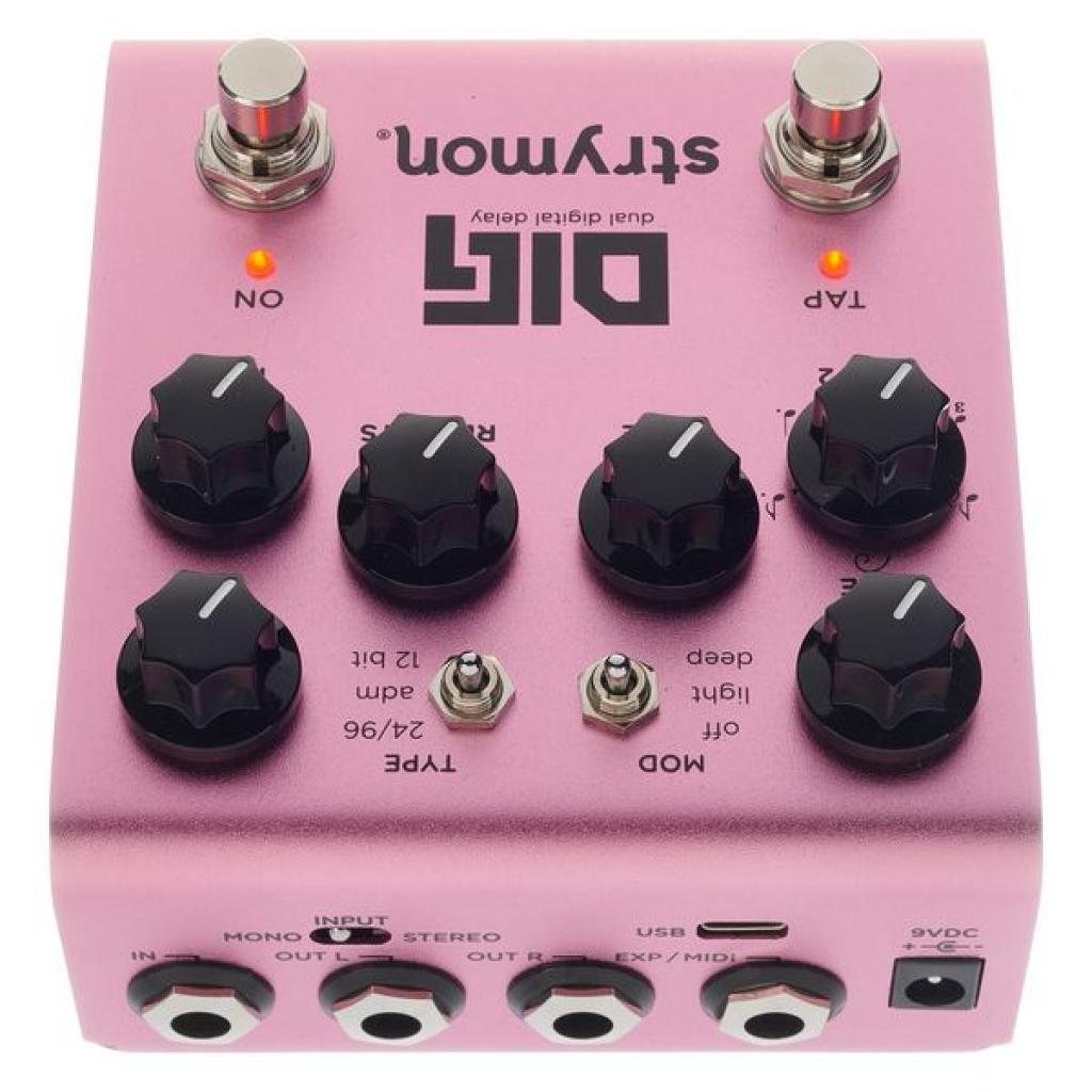 STRYMON DIG V2 DUAL DIGITAL DELAY STRYMON DIG V2 DUAL DIGITAL DELAY