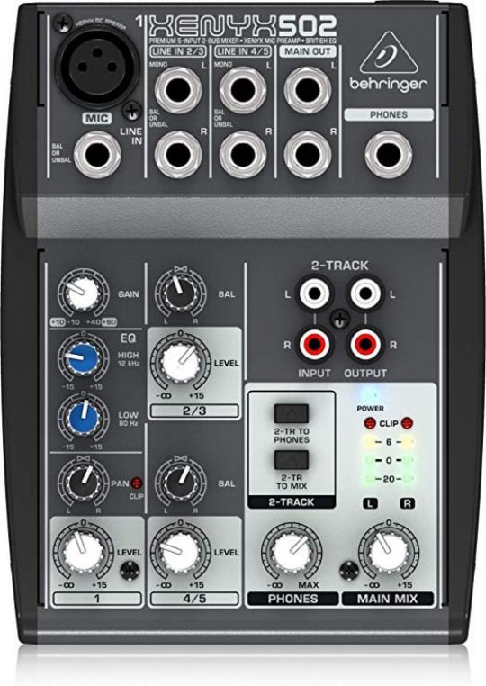 BEHRINGER XENYX502