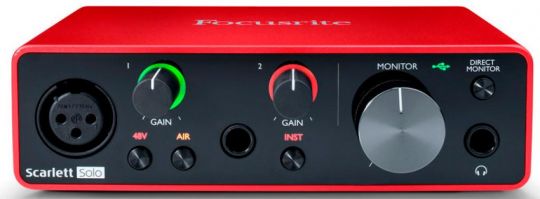 FOCUSRITE SCARLETT SOLO 3RD GEN