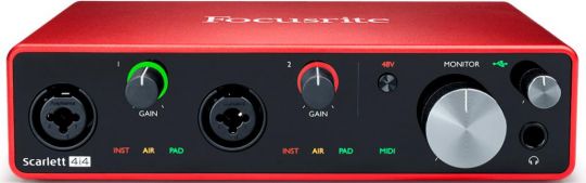 FOCUSRITE SCARLETT 4I4 GEN3