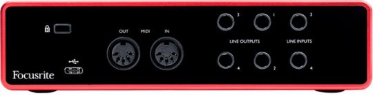 FOCUSRITE SCARLETT 4I4 GEN3