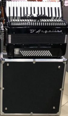 ACORDEON D'ANGELICO 120 BAIXOS BLACK