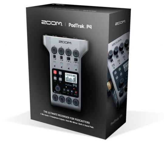 ZOOM PODTRACK P4 PODCAST RECORDER