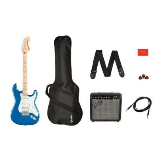 FENDER KIT AF PK STRAT HSS MN LPB AZUL