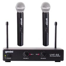 GEMINI MIC UHF 02M MAO DUPLO