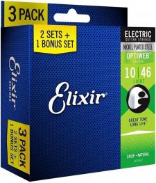 ELIXIR PACK GUIT. 0.10 OPTIWEB 16552