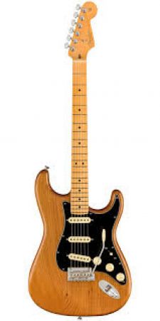 FENDER GUIT. STRAT AM PRO II MN RST PINE