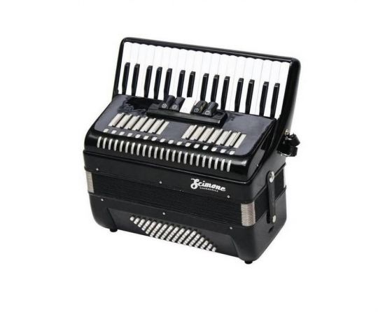 ACORDEON SCIMONI 72 BAIXOS 2353 34K BK
