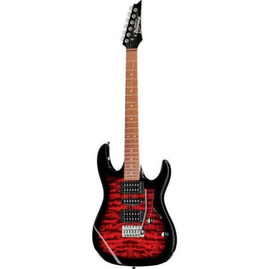 IBANEZ GUITAR GRX70 QA TRB VERMELHA