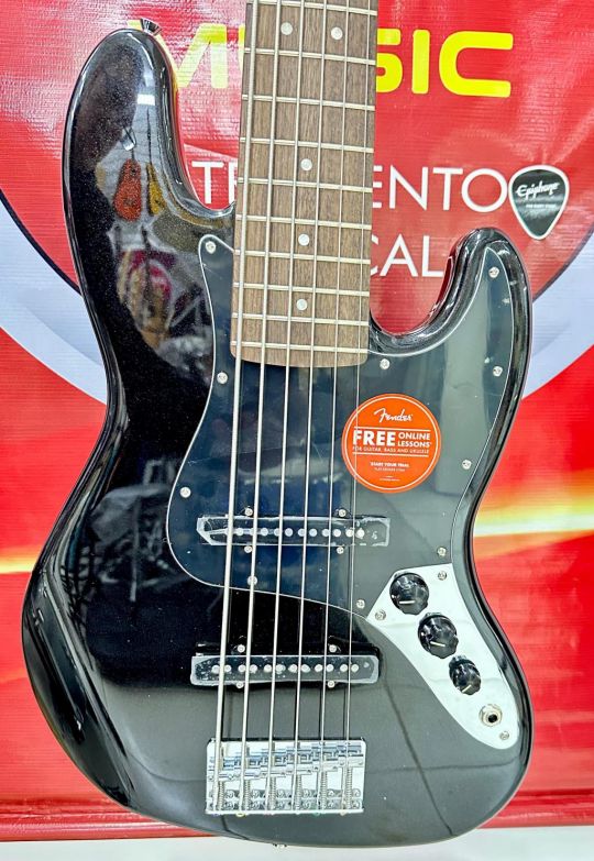 FENDER BASS SQUIER AFF J.BASS VI LRL BK 0378671565