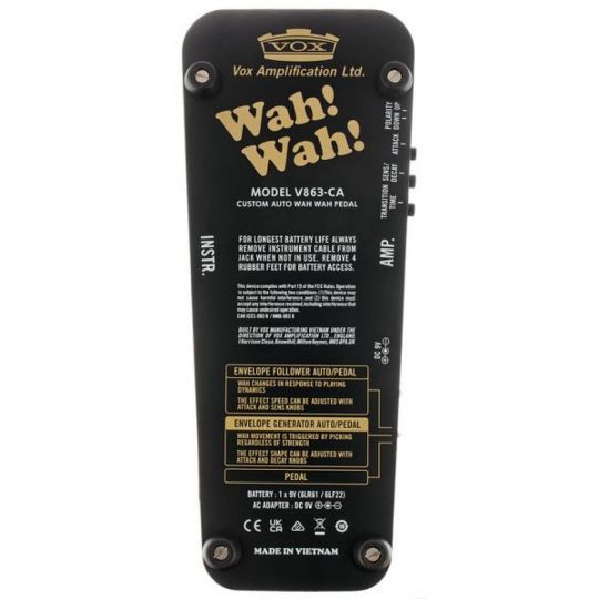 VOX V863CA WAH-WAH