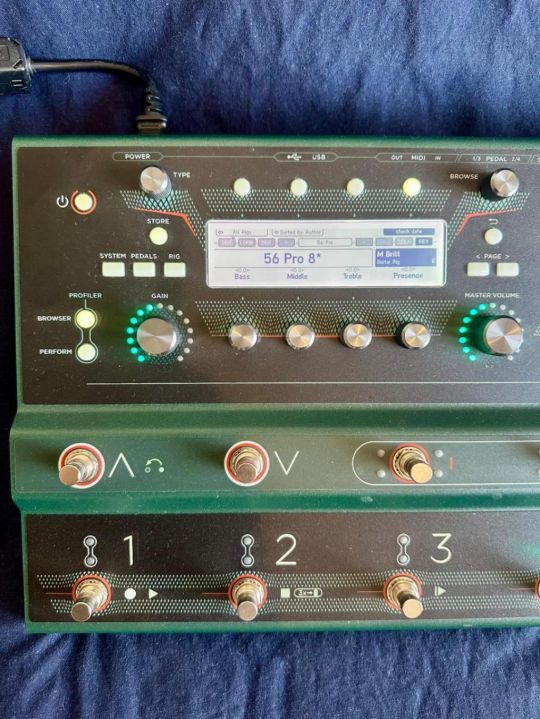 KEMPER AMPS PROFILER STAGE FLOORBOARD B STOCK