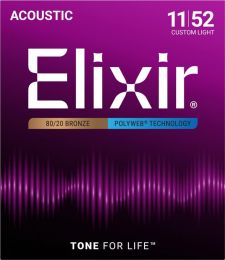 ELIXIR VIOL. BRONZE POLIWEB  80/20 0.11 (11025)