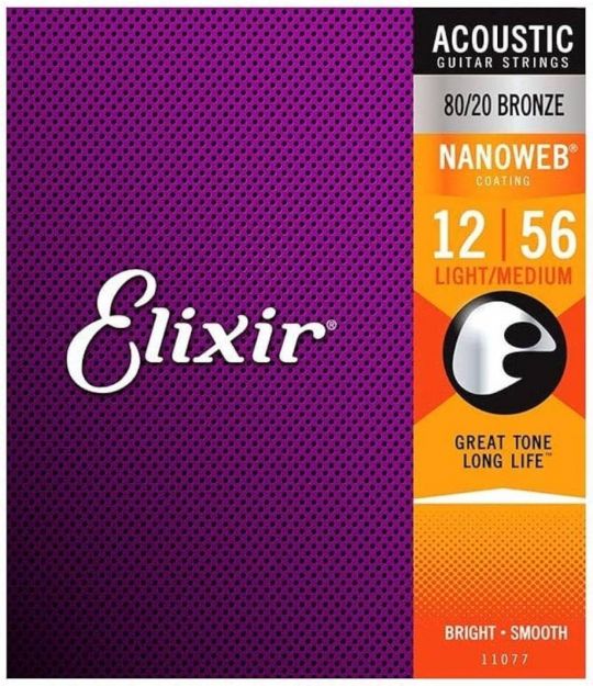 ELIXIR VIOL. BRONZE  80 /20 0.12 /56 (11077)