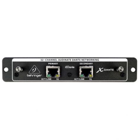 BEHRINGER X-DANTE EXPANSION CARD