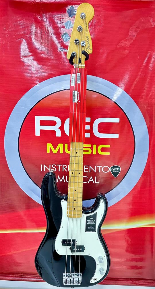 FENDER BASS P.BASS MEX. PLAYER II BLK 0140472506