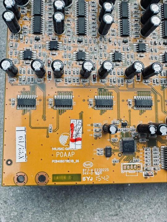 BEHRINGER PLACA X32 INPUT 17-24CH