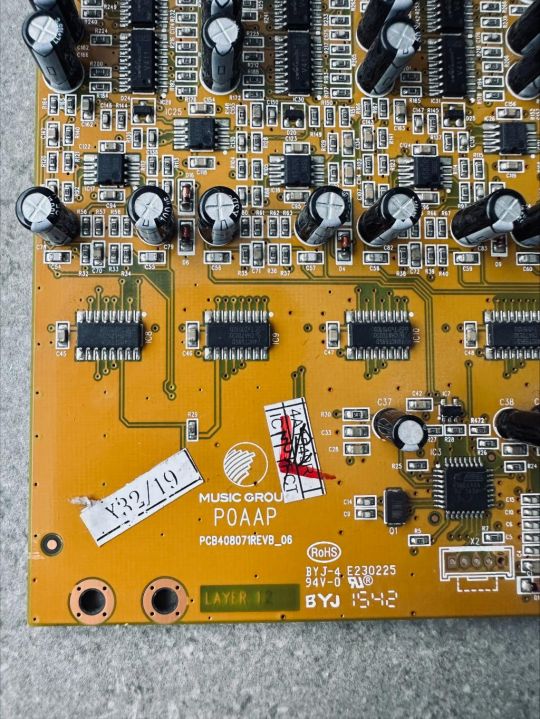 BEHRINGER PLACA X32 INPUT 9-16CH