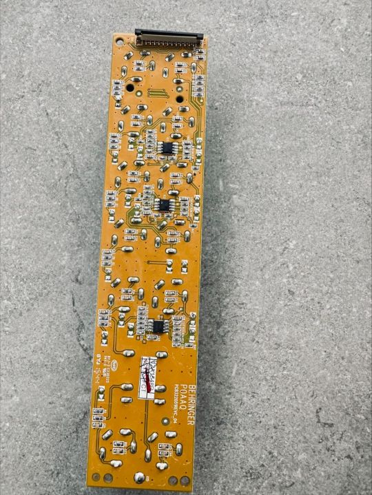 BEHRINGER PLACA X32 INPUTS P10 /RCA