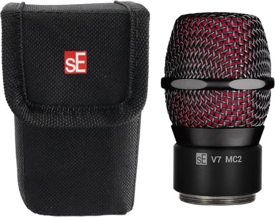 SE ELECTRONICS V7 MC2 BLACK BLMP3 CAPS. P / SENNHEI