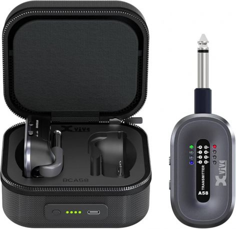 XVIVE AC58 GRAY GUITAR WIRELEES /CHARGER