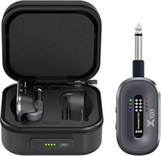 XVIVE AC58 GRAY GUITAR WIRELEES /CHARGER