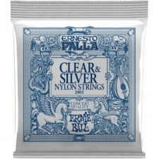 ERNIE BALL 2409 NYLON ERNESTO PALLA SILVER