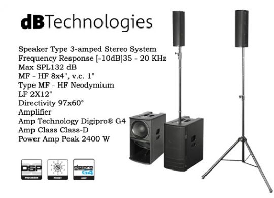 DB TECHNOLOGIES ES1203